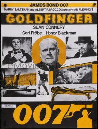 5g0629 GOLDFINGER Swiss R1970s cool different images of Sean Connery as James Bond 007!