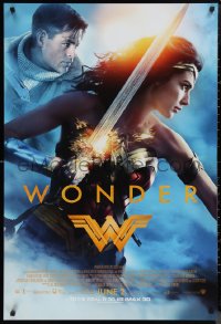 5g1080 WONDER WOMAN advance DS 1sh 2017 sexiest Gal Gadot in title role/Diana Prince, Chris Pine