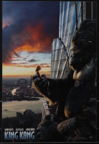 5g0350 KING KONG group of 3 2-sided mini posters 2005 Peter Jackson directed, Naomi Watts, giant ape!