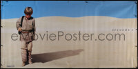 5h0198 PHANTOM MENACE 47x93 vinyl banner 1999 Star Wars Episode I, Anakin with Darth Vader shadow!