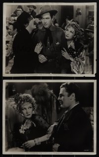 5j0691 DESTRY RIDES AGAIN 2 11x14 stills 1939 James Stewart, Marlene Dietrich, Brian Donlevy!