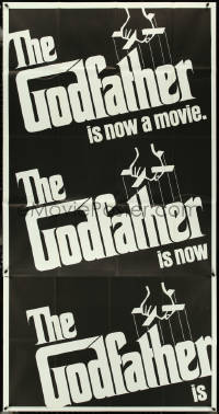 5j0636 GODFATHER 3sh 1972 Francis Ford Coppola crime classic, great art by S. Neil Fujita!