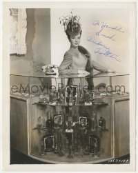 5j0146 AUDREY TOTTER signed 8x10.25 still 1945 as the dress shop owner in The Sailor Takes a Wife!