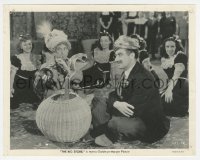 5j1730 BIG STORE 8x10.25 still 1941 pretty girls watch Groucho & Harpo Marx as snake charmers!