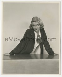 5j1744 CONSTANCE BENNETT deluxe 7.75x10 still 1937 beautiful posed portrait of the leading lady!