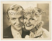 5j1758 FLYING DOWN TO RIO 8x10.25 still 1933 best close portrait of Ginger Rogers & Fred Astaire!