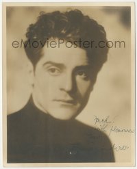 5j0163 FRANCIS LEDERER signed deluxe 8x10 still 1930s great intense close portrait of the actor!