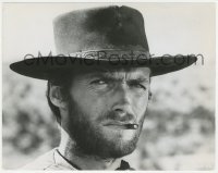 5j1769 GOOD, THE BAD & THE UGLY 8x10.25 still 1968 super close-up of Clint Eastwood!