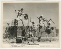 5j1779 JASON & THE ARGONAUTS 8x10.25 still 1963 special FX by Ray Harryhausen, skeleton battle!