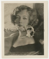 5j1804 MARION DAVIES 8x10 still 1930s beautiful MGM head & shoulders portrait with flower & pearls!