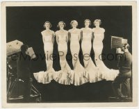 5j1829 RECKLESS 8x10.25 still 1935 five beautiful ladies standing in front of cameras!