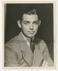 5j1820 POSSESSED 8x10.25 still 1931 head & shoulders portrait of handsome young Clark Gable!