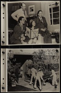 5j1994 RELUCTANT DRAGON 2 8x11 key book stills 1941 candid Jane Withers, Robert Benchley & more!