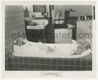 5j1838 SEVEN YEAR ITCH 8.25x10 still 1955 naked Marilyn Monroe in bath before her toe gets stuck!