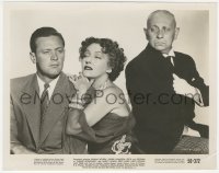 5j1847 SUNSET BOULEVARD 8x10.25 still 1950 William Holden, Gloria Swanson & Erich von Stroheim!