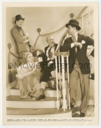 5j1851 SYLVIA SCARLETT 8x10 still 1935 Katharine Hepburn, Cary Grant & Edmund Gwenn w/ champagne!