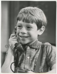 5j1861 TWILIGHT ZONE TV 7x9.25 still 1961 six year old Bill Mumy in Long Distance Call episode!