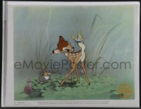 5j0558 BAMBI limited edition serigraph cel 1990s Walt Disney classic, great art with Thumper!