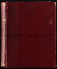 5j0507 PICTUREGOER 1922 hardcover bound volume of English magazines 1922 all issues for that year!