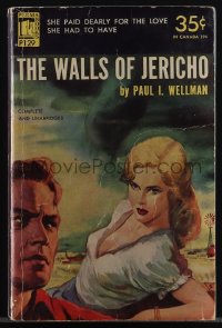 5j1701 WALLS OF JERICHO paperback book 1951 she paid dearly for the love she had to have!