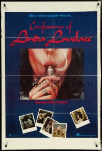 5j0892 CONFESSIONS OF LINDA LOVELACE 1sh 1977 Linda Lovelace, Carol Connors, sexy images!