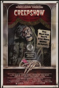 5j0897 CREEPSHOW 1sh 1982 George Romero & Stephen King's tribute to E.C. Comics, Joann Daley art!