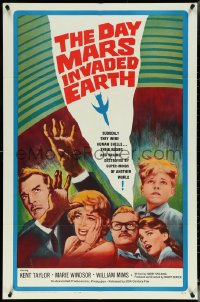 5j0900 DAY MARS INVADED EARTH 1sh 1963 their brains were destroyed by alien super-minds!