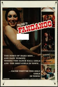 5j0931 FANDANGO 1sh 1970 the home of hard men & easy women, wacky western sexploitation!