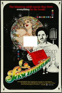 5j0936 FASCINATION 1sh 1980 Ron Jeremy, x-rated, sexploitation, sexy artwork!