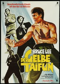 5j0718 DER GELBE TAIFUN German 1976 completely different kung fu action art of Bruce Lee as Kato!