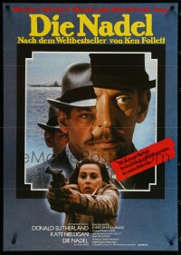 5j0722 EYE OF THE NEEDLE German 1981 Donald Sutherland, Kate Nelligan, from Ken Follett novel!