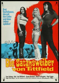 5j0723 FASTER, PUSSYCAT! KILL! KILL! German 1967 Meyer, Satana, Haji, rejected too sexy taglines!