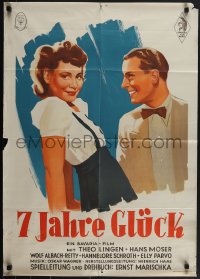 5j0749 SIEBEN JAHRE GLUCK German 1943 completely different art by Georg Tscherrpoff, ultra rare!