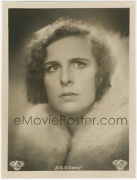 5j0470 S.O.S. EISBERG German LC #1 1933 great portrait of Leni Riefenstahl in fur coat, ultra rare!