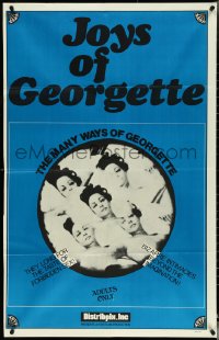 5j1028 JOYS OF GEORGETTE 1sh 1969 sexy images, they long for the taste of forbidden sex!