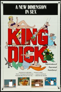 5j1036 KING DICK 1sh 1983 Il nano e la strega, animated sex, superendowed, superstud & superfunny!