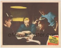 5j1352 ASPHALT JUNGLE LC #4 1950 Sterling Hayden, Whitmore, Caruso & Jaffe, John Huston classic!