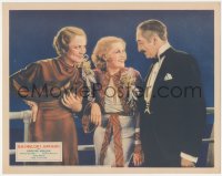 5j1354 BACHELOR'S AFFAIRS LC 1932 sexy blonde Joan Marsh & Minna Gombell with Adolphe Menjou, rare!