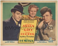 5j1249 BOWERY TC 1933 Jackie Cooper between Wallace Beery & George Raft, Raoul Walsh, very rare!