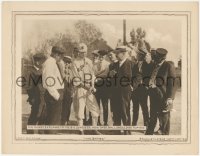 5j1359 BUSHER LC 1919 Charles Ray explains to big leaguers how baseball should be played, very rare!