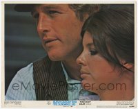 5j1360 BUTCH CASSIDY & THE SUNDANCE KID LC #1 1969 best close up of Paul Newman & Katharine Ross!