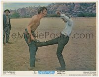 5j1361 BUTCH CASSIDY & THE SUNDANCE KID LC #7 1969 no rules in a fight scene w/ Cassidy & Newman!