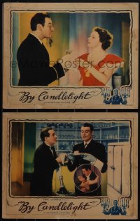 5j1632 BY CANDLELIGHT 2 LCs 1933 James Whale directed, Paul Lukas with Elissa Landi & Nils Asther!