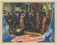 5j1367 CAPTURED IN CHINATOWN LC 1935 Marion Shilling helps police capture the bad guys, ultra rare!