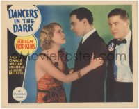 5j1383 DANCERS IN THE DARK LC 1932 Miriam Hopkins pleading with Collier by Jack Oakie, ultra rare!