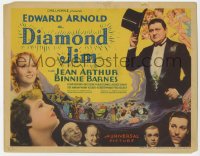 5j1260 DIAMOND JIM TC 1935 Edward Arnold as Jim Brady, Jean Arthur, written by Preston Sturges!