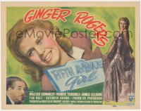 5j1267 FIFTH AVENUE GIRL TC 1939 beautiful Ginger Rogers full-length & close up, Connolly, rare!