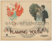 5j1268 FLAMING YOUTH TC 1923 the naked truth of Colleen Moore in a spicy society expose, ultra rare!