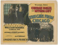 5j1272 GIRL FROM CHICAGO TC 1927 sexy young Myrna Loy with Conrad Nagel & Russell, ultra rare!