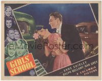 5j1409 GIRLS' SCHOOL LC 1938 love is around the corner for pretty Anne Shirley & Ralph Bellamy!